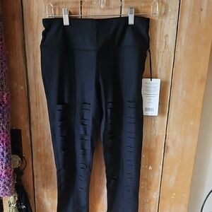 90°Reflex Black Activewear Leggings Size Medium